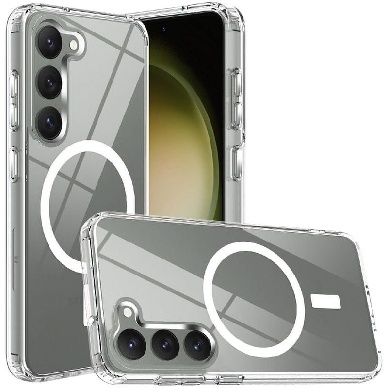 Θήκη Samsung Galaxy S23+ 5G - Ancus Magneti Ring - Διάφανο