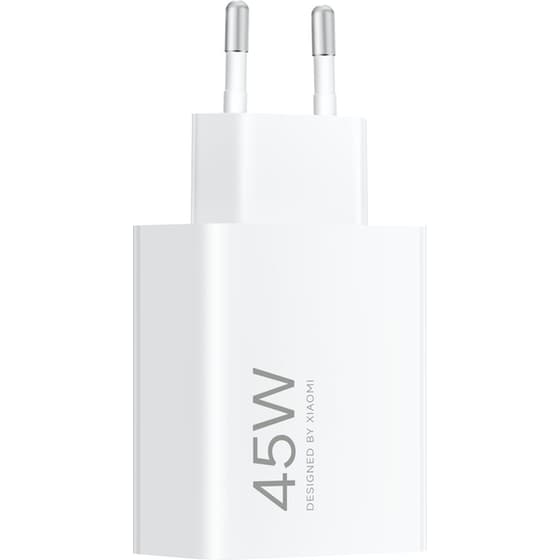 Φορτιστής Πρίζας Xiaomi Turbo Charging Power Adapter USB-A 45W - White image 2