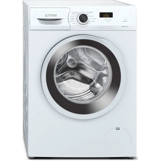 PITSOS WF4J06L8 8 kg 1.400 Στροφές Λευκό Πλυντήριο Ρούχων image 0