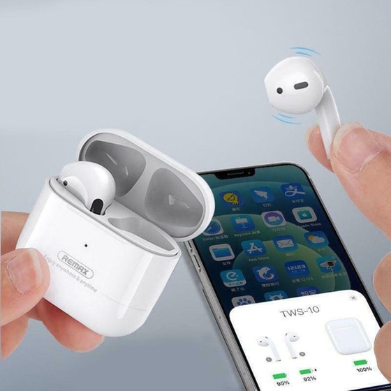 Ακουστικά Bluetooth Remax TWS-10i - Λευκά image 3