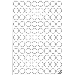 Markin Ετικέτες Αυτοκόλ. Χρυσές Ø20mm 88/φ 10φ Α4