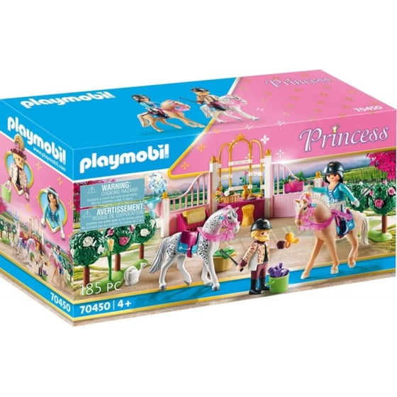 PLAYMOBIL® Princess Μαθήματα Ιππασίας στον Βασιλικό Στάβλο (70450) image 0