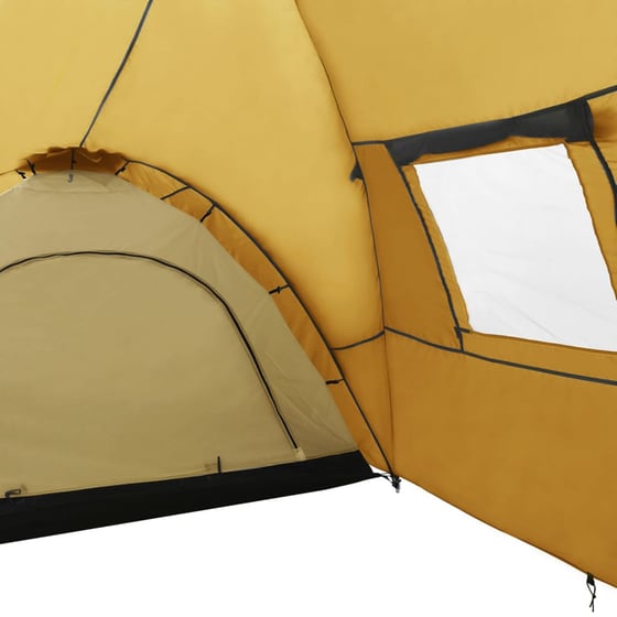Σκηνή Igloo VidaXL για 8 Άτομα Καλοκαιρινή - Κίτρινο image 5