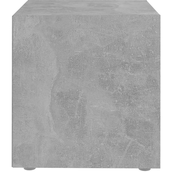 Έπιπλα Τηλεόρασης Vidaxl από Μοριοσανίδα 4 Τμχ 37x35x37cm - Γκρι image 5