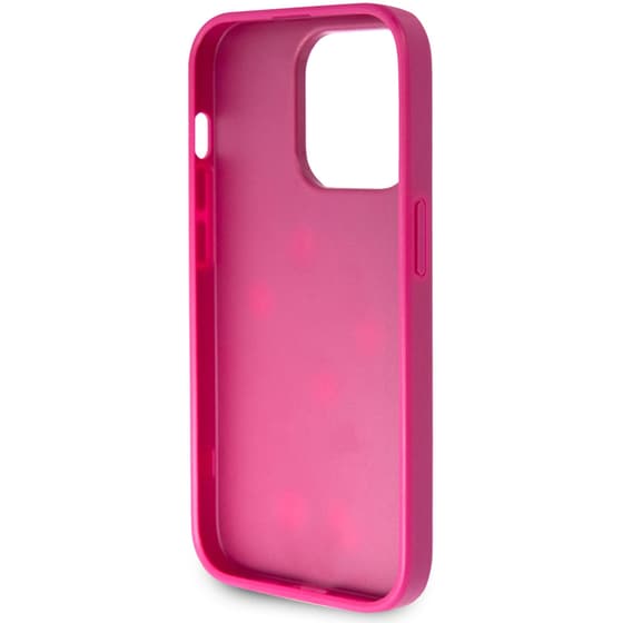 Θήκη Apple iPhone 15 Pro - Guess Fixed Glitter 4g Logo Case - Μωβ image 1
