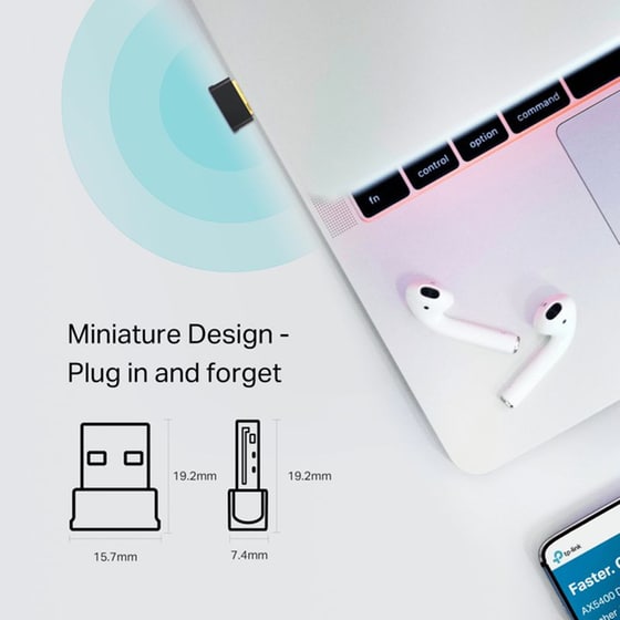 TP-LINK Archer T2UB AC600 nano USB Αντάπτορας Δικτύου Ασύρματη Σύνδεση 600Mbps image 3
