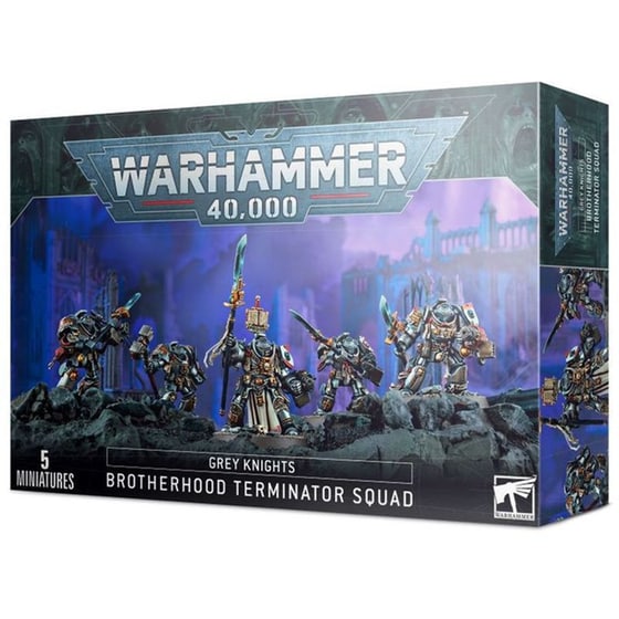 G/knights Brotherhood Terminator Squad Warhammer 40k GAMES WORKSHOP image 0