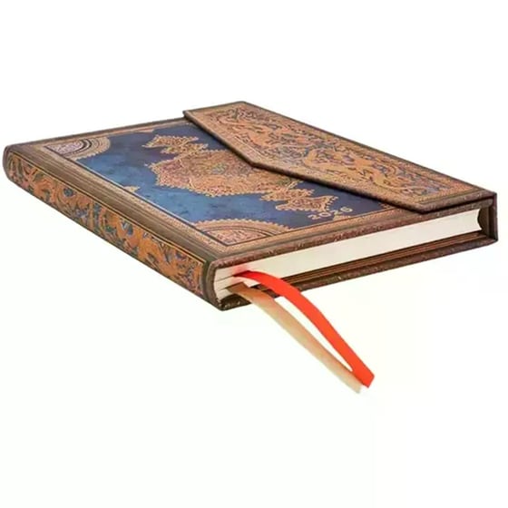 Ημερολόγιο Εβδομαδιαίο Paperblanks 2026 Midi Safavid Indigo image 1