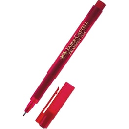 Μαρκαδόρος Faber Castell Fineliner Broadpen Κόκκινο 0.8mm