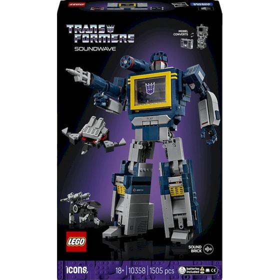LEGO® Icons Transformers: Soundwave (10358) image 0