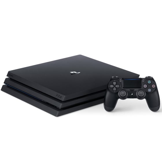 Sony PlayStation 4 Pro - 1TB & 2ο Χειριστήριο (μαύρο) image 1