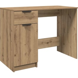 Γραφείο VidaXL από Επεξεργασμένο Ξύλο 100x50x75 cm - Artisan Δρυς
