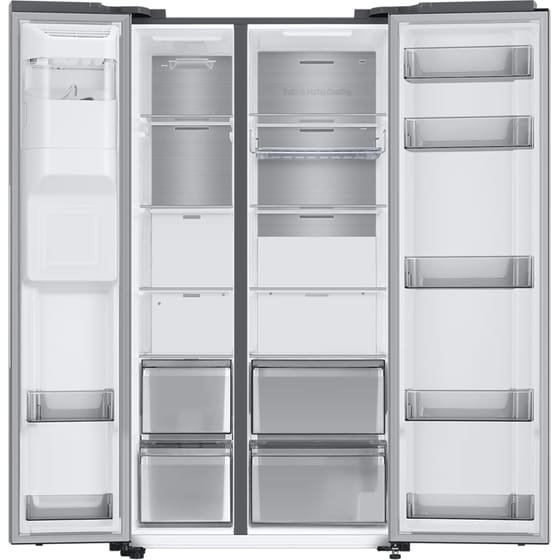 SAMSUNG RS68A884CSL/EF No Frost 635 Lt με SpaceMax και Wifi Inox Ψυγείο Ντουλάπα image 4