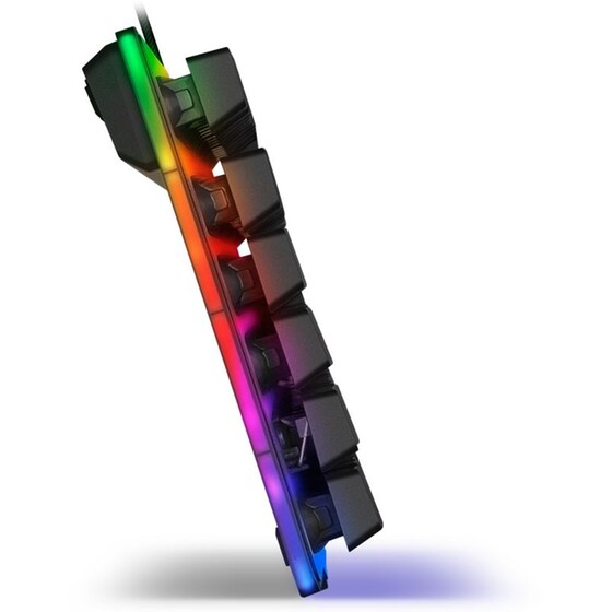 Sven KB-G8500 Gaming Μεμβράνης Ενσύρματο Πληκτρολόγιο RGB Μαύρο (US) image 5