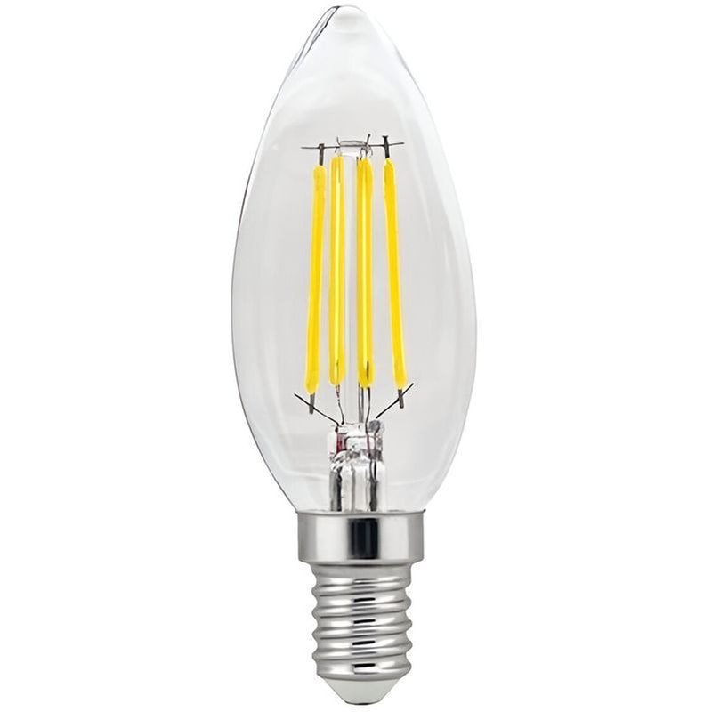 E-DAMIANAKIS Λαμπτήρας LED Vito E14 C35 Filament 6W 2700K - Θερμό Λευκό