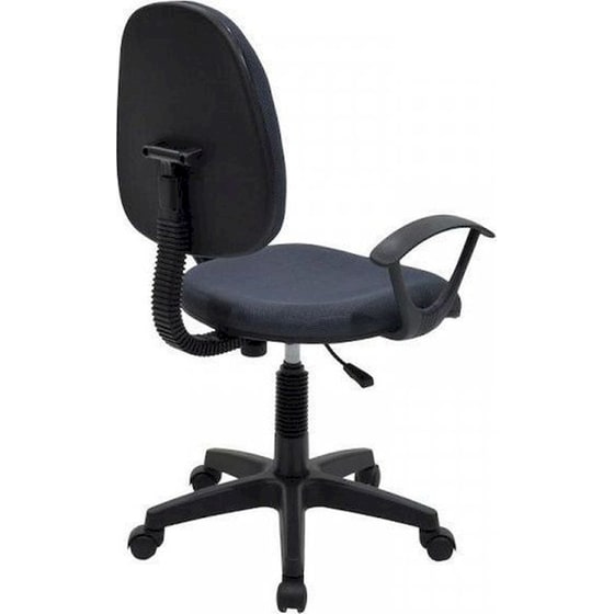 Καρέκλα Γραφείου ArteLibre Δάφνη Υφασμάτινη - Μαύρη image 2