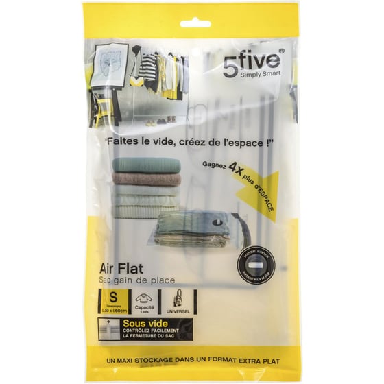 Θήκη Φύλαξης Κενού Αέρα Spitishop S 138046 Πλαστική 60x50 cm - Διάφανη image 2