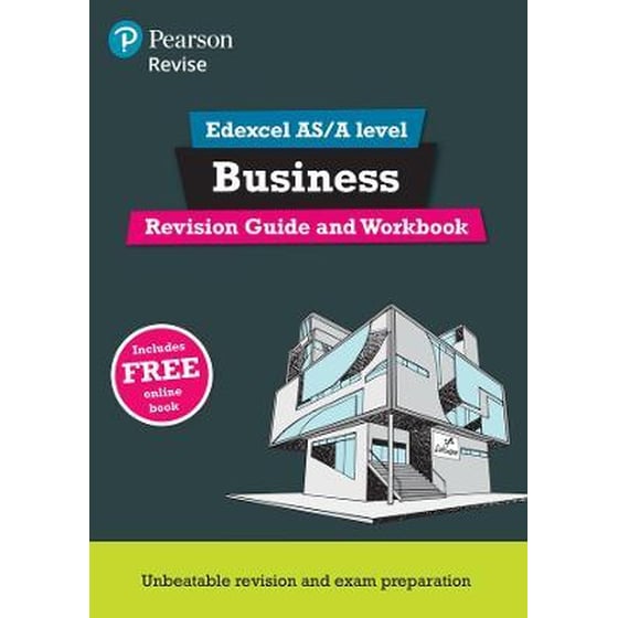 Pearson REVISE Edexcel AS/A level Business Revision Guide & Workbook inc online edition - 2023 and 2024 exams image 0