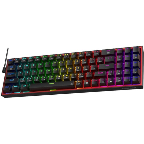 Redragon K628 Μηχανικό Gaming Ενσύρματο Πληκτρολόγιο RGB Μαύρο (US) image 3