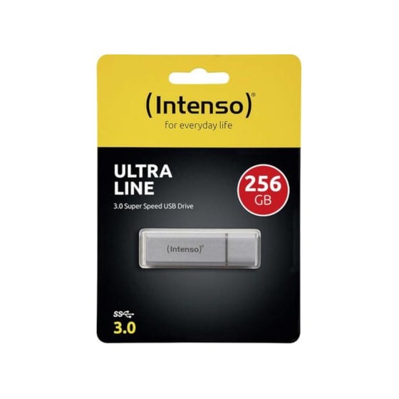 Intenso Ultra Line 256GB USB 3.0 Stick Ασημί image 1