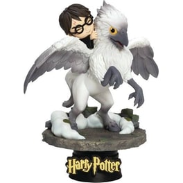Αγαλματίδιο Beast Kingdom Harry Potter - Harry & Buckbeak (16cm)