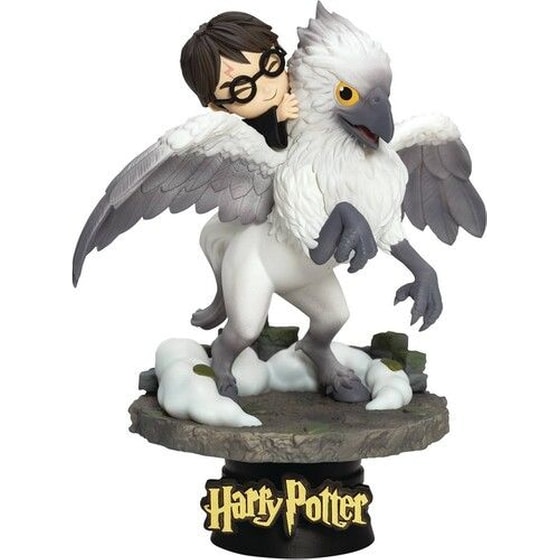 Αγαλματίδιο Beast Kingdom Harry Potter - Harry & Buckbeak (16cm) image 0