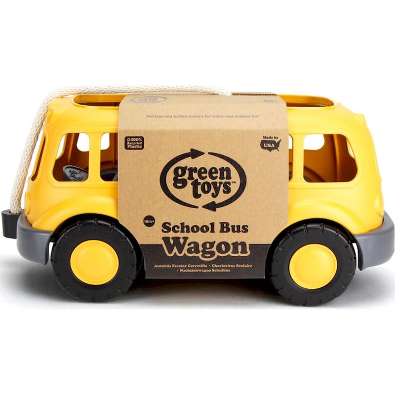 GREEN TOYS Green Toys: School Bus Wagon (wagsb-1567)