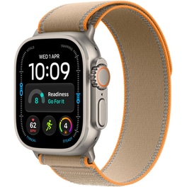 Apple Watch Ultra 4 GPS + Cellular 49mm Natural Titanium Case with Sand Trail Loop - M/L