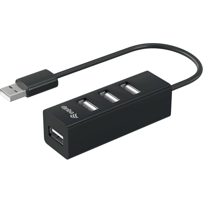 Equip 128955 USB Hub 4-Port USB 2.0 συμβατό με USB-A