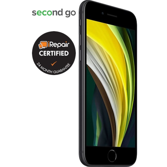 Μεταχειρισμένο Apple iPhone SE (2nd Gen) 128GB Black second go Certified by iRepair image 3