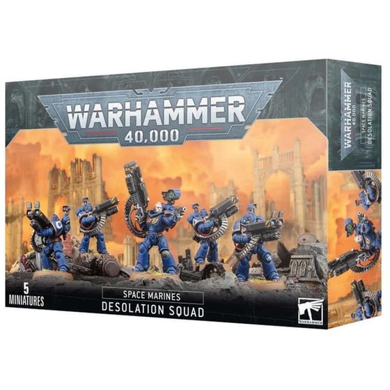 Space Marines: Desolation Squad Warhammer 40k GAMES WORKSHOP image 0