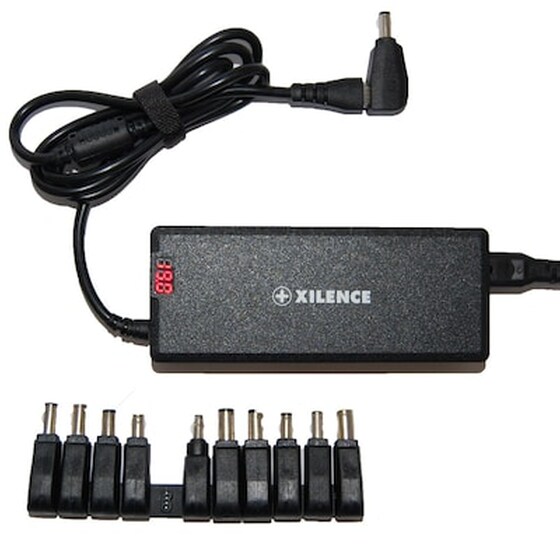 Φορτιστής Laptop Universal - Xilence xm010 90W - Black image 0