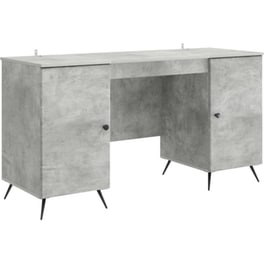 Γραφείο VidaXL 142,5x50x75 cm - Γκρι Σκυροδέματος