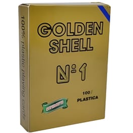 Bicycle Τράπουλα Golden Shell 100% Πλαστική