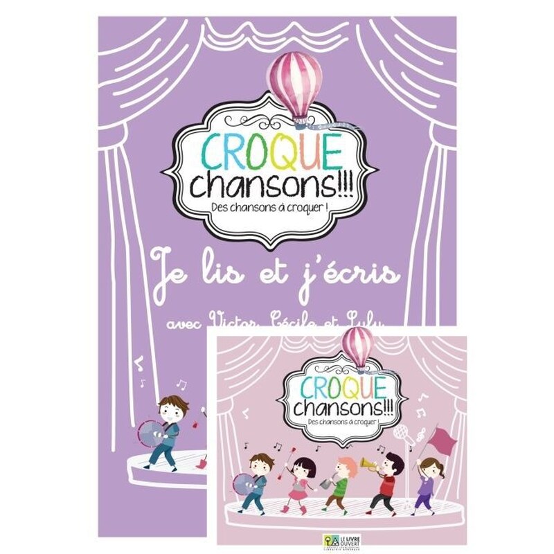 Croque Chansons Pack Β - Lecture écriture
