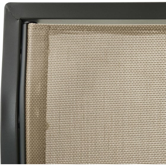 Κούνια Κήπου VidaXL με Σκίαστρο από Ατσάλι 170x118x153 cm - Ανθρακί/Χρώμα της Άμμου image 3