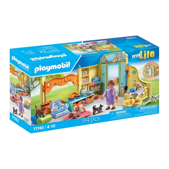 PLAYMOBIL® My Life Σταθμός Φροντίδας Κουταβιών (71743) image 0