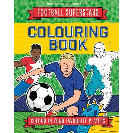 Football Superstars Colouring Book image 0