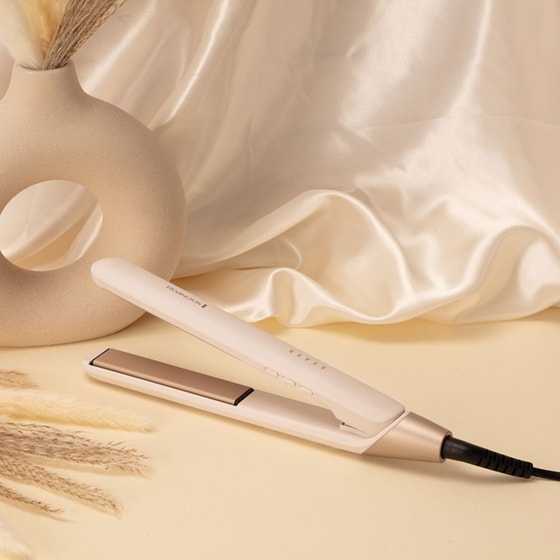 Ισιωτικό Μαλλιών REMINGTON Shea Soft Straightener S4740 Μπέζ image 3