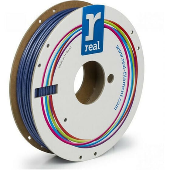 Real Filaments νήμα 3D εκτυπωτή PLA Sparkle - 0.5kg 2.85mm - Μπλε image 1