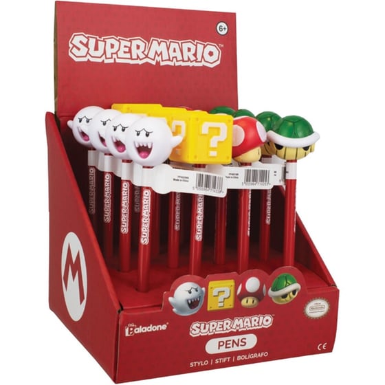 Topper Στυλό Paladone Nintendo Super Mario (Τυχαίο Σχέδιο) image 2