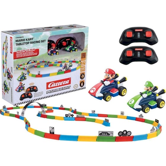 Carrera Mario Kart™ Tabletop: Mario & Luigi Τηλεκατευθυνόμενα Αυτοκίνητα με Πίστα 1:50 (370430015) image 1