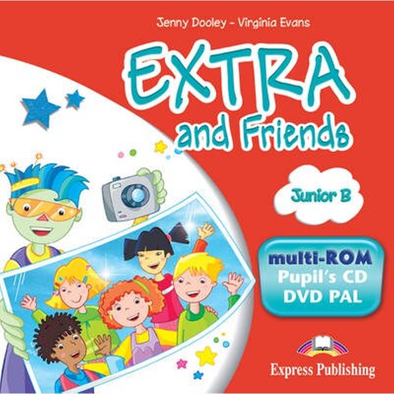 Extra Friends Junior B Pupils CD/DVD PAL (Greece)