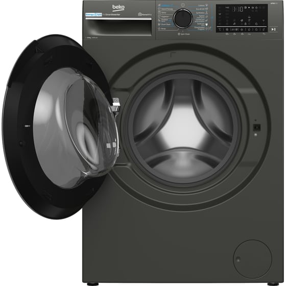 BEKO B7WFU610418MB2 ES 10 kg 1.400 Στροφές με WiFi Inox Πλυντήριο Ρούχων image 2