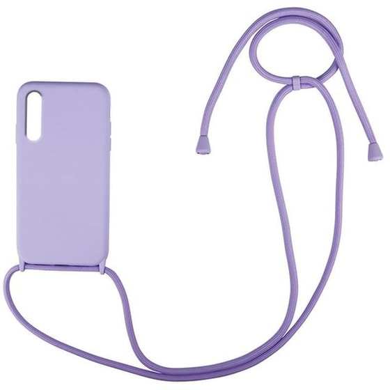 Θήκη Samsung Galaxy A70/Galaxy A70s - Sonique Carryhang Με Κορδόνι - Λιλά image 0