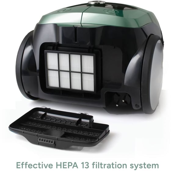ROHNSON R-1565 με Σακούλα 4 L 900 W Πράσινο Ηλεκτρική Σκούπα image 9