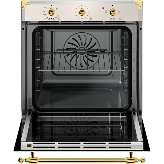 BERTAZZONI F605HERGKAG(GPL) 57 Lt Μπεζ Εντοιχιζόμενος Φούρνος Άνω Πάγκου Υγραερίου image 1
