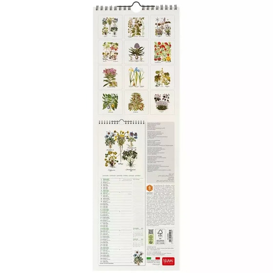 Ημερολόγιο Τοίχου Legami 2025 Herbarium 16x49 cm image 2