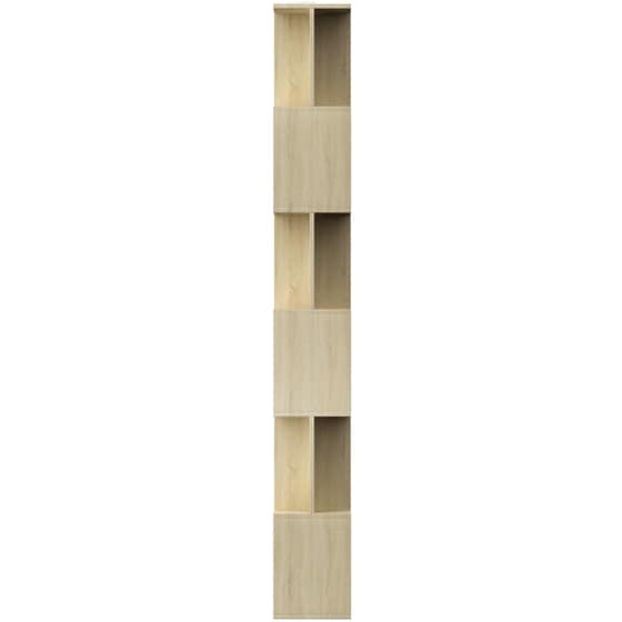 Βιβλιοθήκη VidaXL από Μοριοσανίδα 80x24x192 cm - Μπεζ image 3