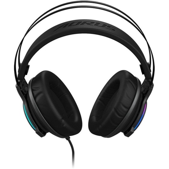 Gigabyte Aorus H1 Ενσύρματα Ακουστικά RGB USB - Μαύρα image 1